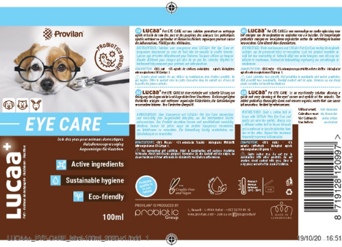 LUCAA+ Pet Probiotic Eye Care - 100ml Spray