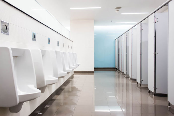 Probioitc commercial cleaner for washrooms