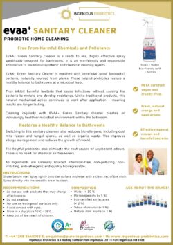 EVAA+ Probiotic Sanitary Cleaner